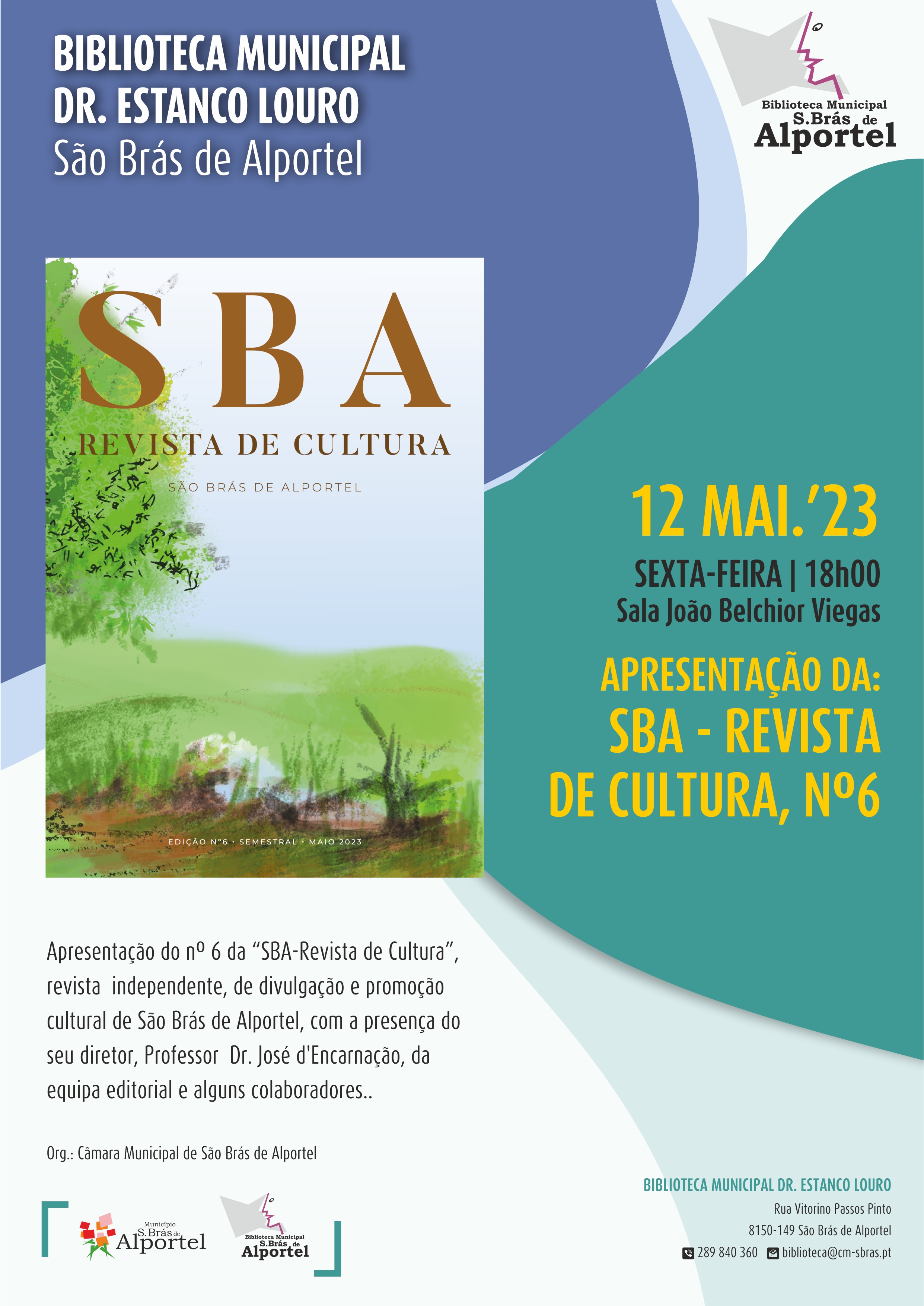 12 mai SBA revista de cultura cartaz