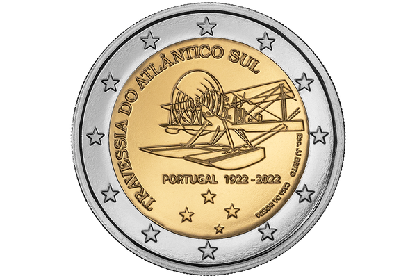 Travessia BNC moeda comemorativa