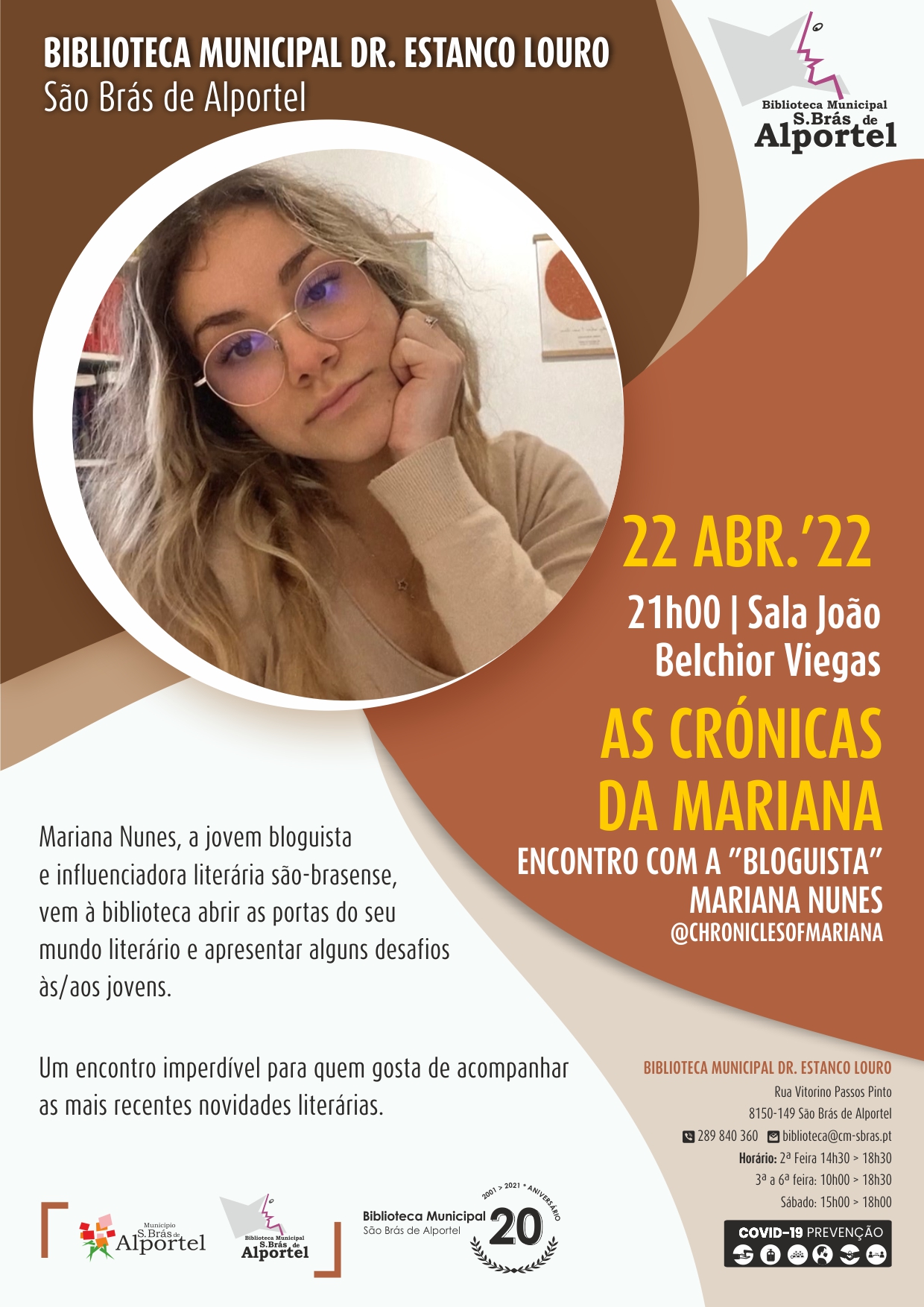 cartaz tapete as cronicas da mariana