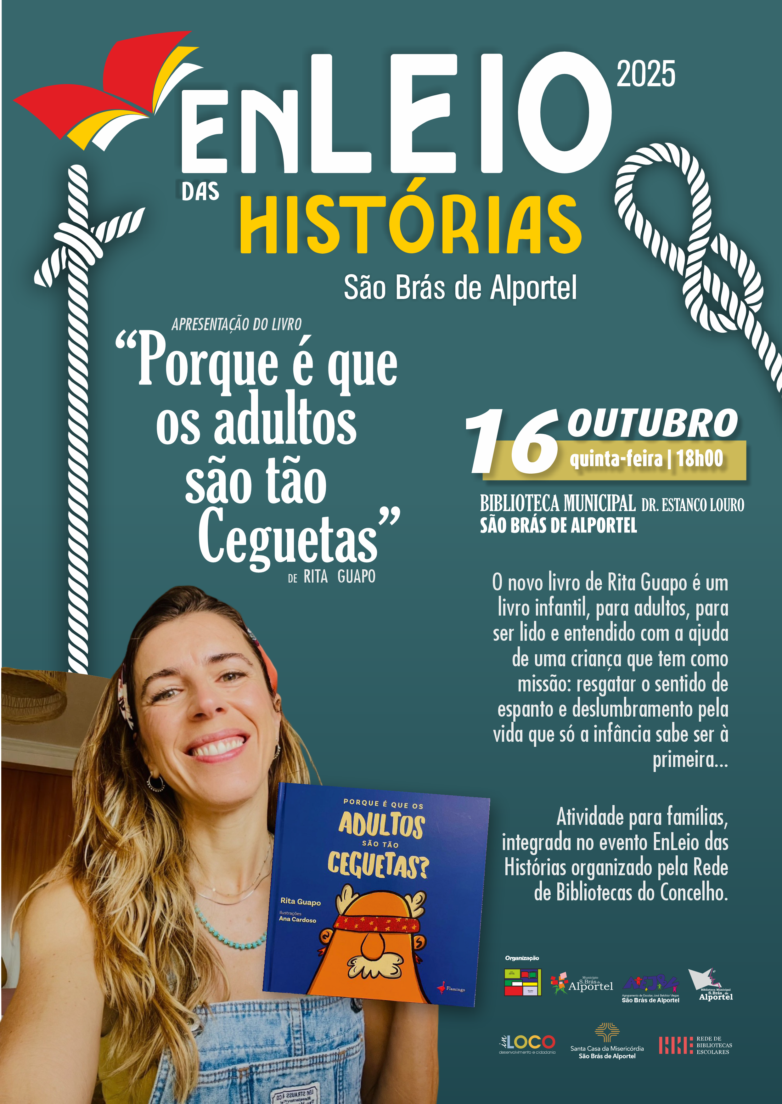 16out Cartaz Lancamento livro adultos ceguetas
