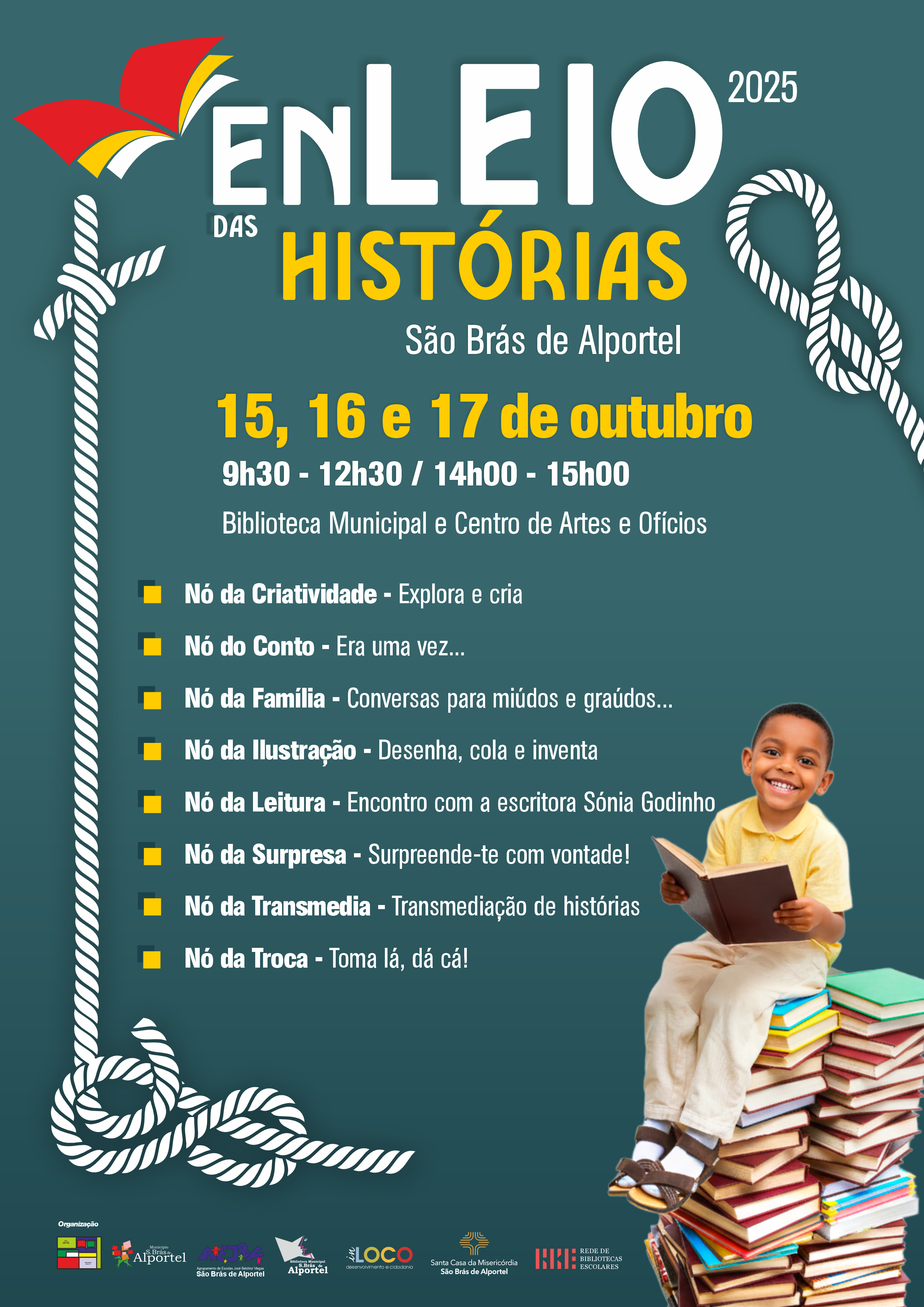 Enleio das historias 2025 cartaz