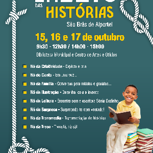 Enleio das Histórias, dias 15, 16 e 17 de outubro